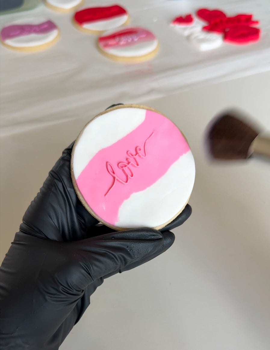 Valentine’s Day love cookies